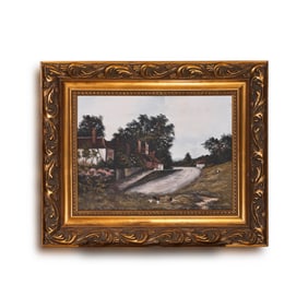 European 18th century oil painting