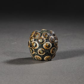 Chinese Han Dynasty Dragonfly Eye Glass Beads