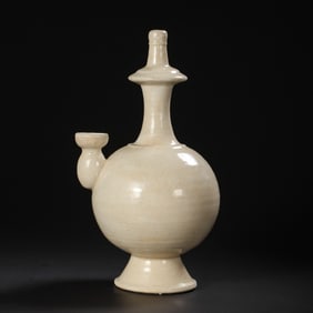 White porcelain jar from Gongxian kiln, Tang Dynasty, China