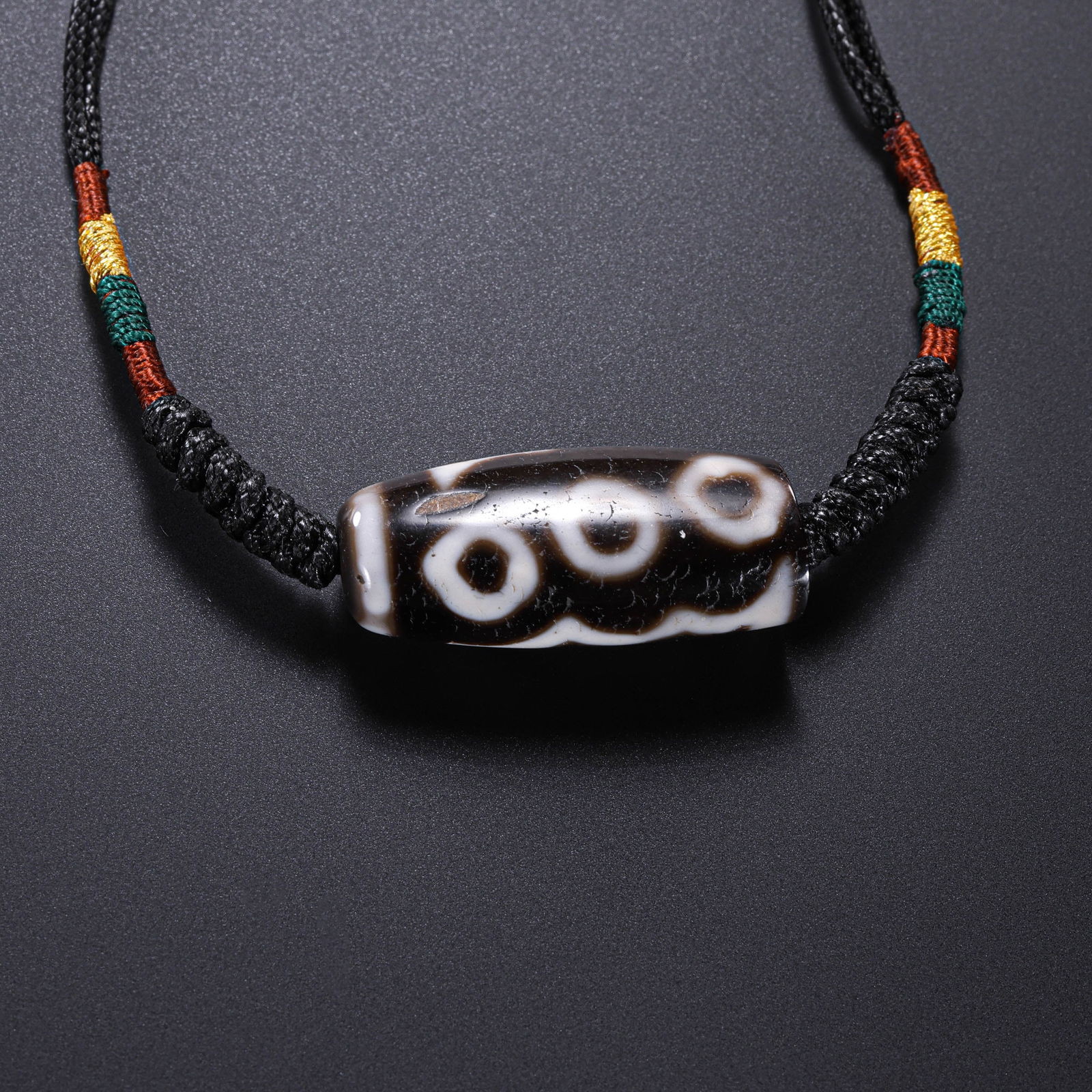 Pure Dzi Bead Necklace from the Tang Dynasty, China (1 of 9)