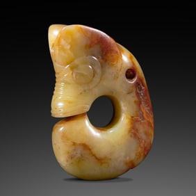 Jade Pig Dragon of Hongshan Culture, Hongshan Period, China