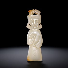 Chinese Jade Figures from the Western Zhou Dynasty