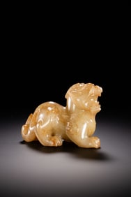 Chinese Han Dynasty Jade Beasts