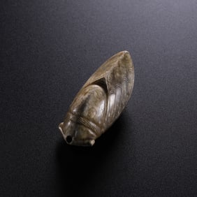 Chinese Han Dynasty Jade Cicada