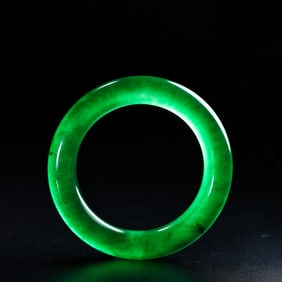 Chinese Qing Dynasty Jewelry Jade Bracelet