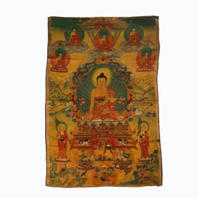 Chinese Qing Dynasty Buddhist Statue Kesi
