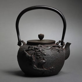Japanese iron kettle