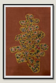 Chinese Qing Dynasty Longevity Kesi