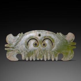 China Hongshan Period Hongshan Culture Gouyun Jade Pendant