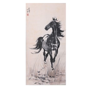 Galloping Horses by Xu Beihong