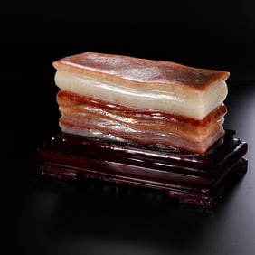 Chinese Qing Dynasty Pork Belly Ornament