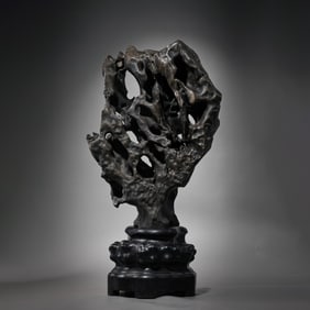 Lingbi stone carvings from the Qing Dynasty, China