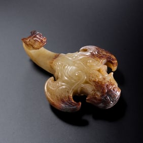 Chinese Han Dynasty Jade Belt Hook