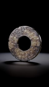 Chinese Han Dynasty Jade Bi