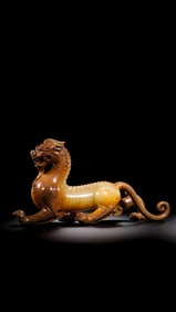 Chinese Han Dynasty Jade Beasts