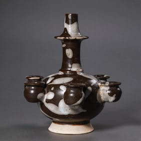 Chinese Tang Dynasty Lushan flower glaze vase