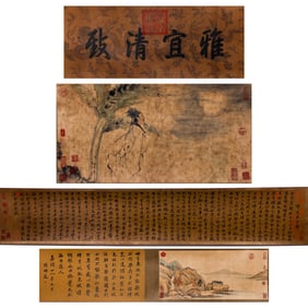 "Calligraphy Scroll" Su Dongpo