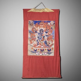 Chinese Qing Dynasty Buddhist Thangka