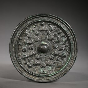 Chinese Tang Dynasty Bronze Mirror