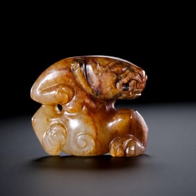 Chinese Han Dynasty Jade Beasts