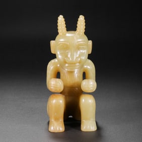 Chinese Han Dynasty Jade Figures
