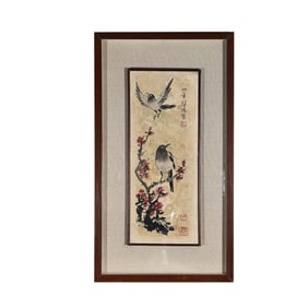 Flowers and Birds by Xu Beihong