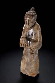Chinese Han Dynasty Jade Figures