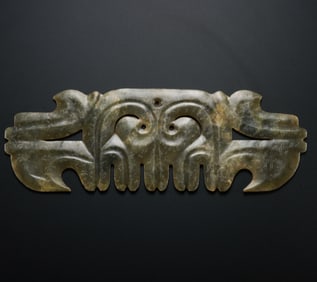 China Hongshan Period Hongshan Culture Gouyun Jade Pendant