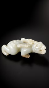 Chinese Han Dynasty Jade Beasts