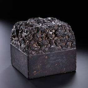 Shoushan stone seal from the Qing Dynasty