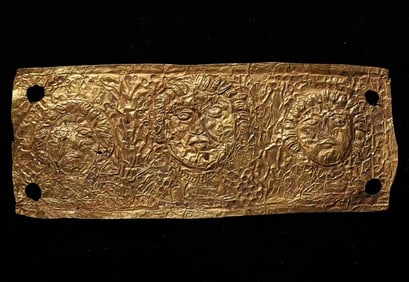 Achaemenid period gold plaque