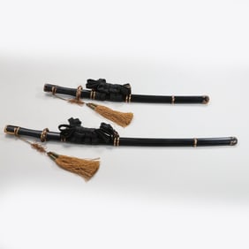 A set of Japanese swords