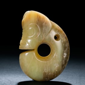 Jade Pig Dragon of Hongshan Culture, Hongshan Period, China