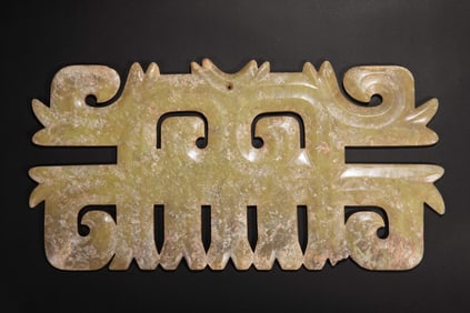 China Hongshan Period Hongshan Culture Gouyun Jade Pendant