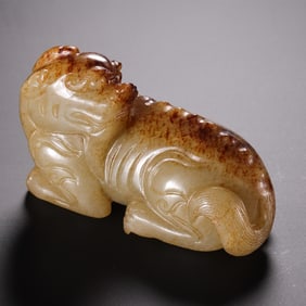 Chinese Han Dynasty Jade Beasts