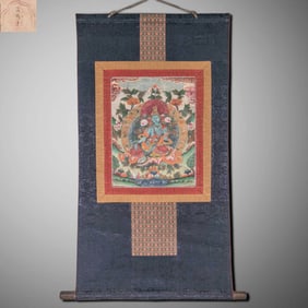 Chinese Qing Dynasty Buddhist Thangka
