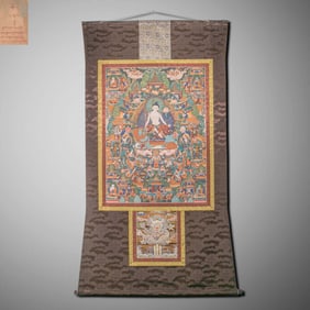 Chinese Qing Dynasty Buddhist Thangka