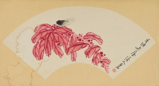 "Fan" by Qi Baishi