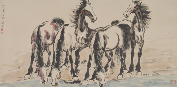Horse by Xu Beihong