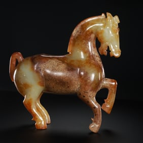 Chinese Han Dynasty Jade Horse