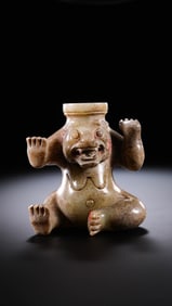 Chinese Han Dynasty Jade Figures