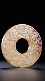 Chinese Han Dynasty Jade Bi