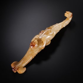 Chinese Han Dynasty Jade Belt Hook