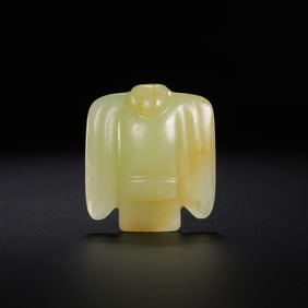 Jade Owl of the Hongshan Culture during the Hongshan Period of China