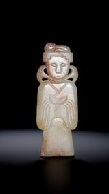 Chinese Han Dynasty Jade Figures
