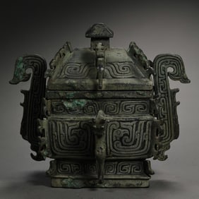Chinese bronze artifacts from the Shang and Zhou dynasties