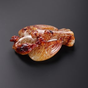 Chinese Han Dynasty Jade Bird