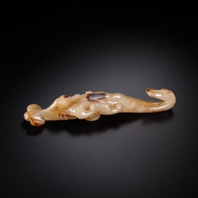 Chinese Han Dynasty Jade Belt Hook