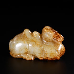 Chinese Han Dynasty Jade Camel