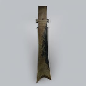 Jade halberd of the Neolithic period in China